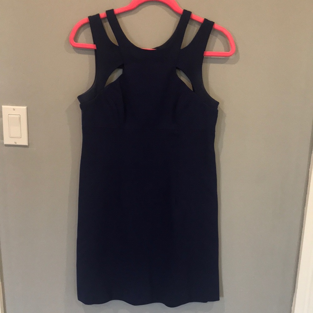 Betsy Johnson Dress Size 8 Navy Blue